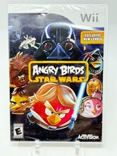 Angry Birds Star Wars Wii New Partial Seal