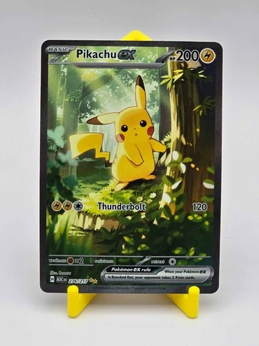 Pikachu EX 276/217 SIR Full Art Pokemon Card NM/MINT Ascended Heroes