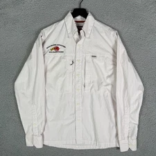 Simms Vented Fishing Shirt Men's Small Long Sleeve Performance Fly Fishing
