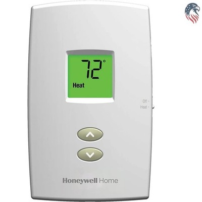 Pro-Digital 2-Wire Heat Only Thermostat Compatible with Electric Baseboard He...