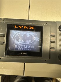 BATMAN RETURNS (Atari Lynx, 1992) Complete In Box - Cib Tested working