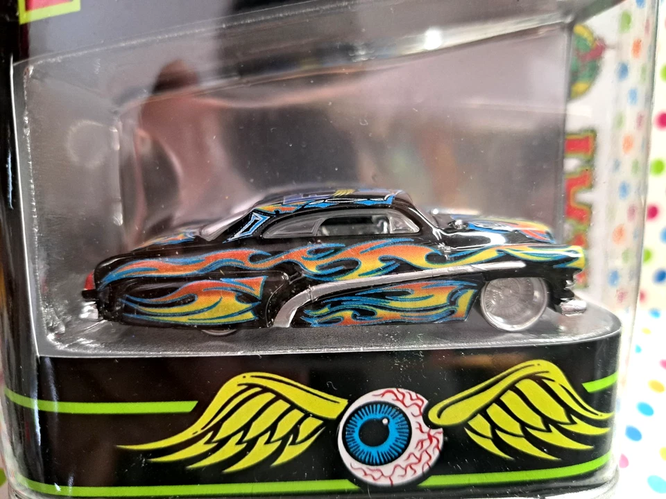 HOT WHEELS 2025 LATA DE ACEITE PERSONALIZADA RAT FINK 51 MERCURY NUEVO Foto 4 de 4
