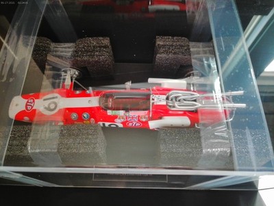 RARE 1966 JIM CLARK LOTUS 38 INDY 500 RACE W/DISPLAY CASE 1:12 REPLICARZ R12009