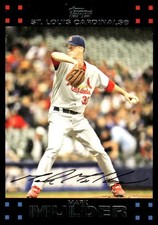 Mark Mulder 2007 Topps Pepsi #P186 Cardinals MLB READ FREE SHIPPING AutographDen