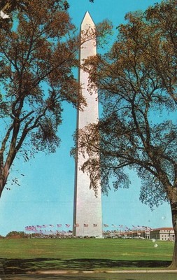 Vintage Postcard The Washington Monument