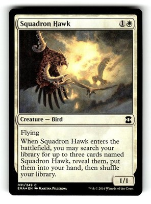 FOIL - Squadron Hawk 31 - Eternal Masters - MTG