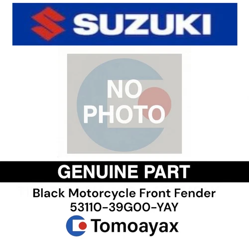 FENDER, FRONT (BLACK) | VZ800K5/K6/K7