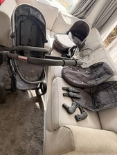 Icandy Designer Collection Dusk Edition Travel System Dark Grey Pram Pushchair