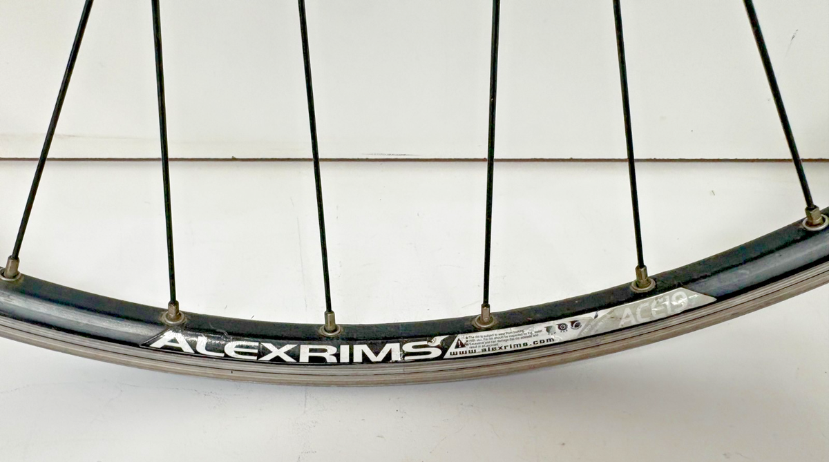 Alexrims ACE 19 32-Spoke Black Aluminum 700C Rear Wheel Shimano FH
