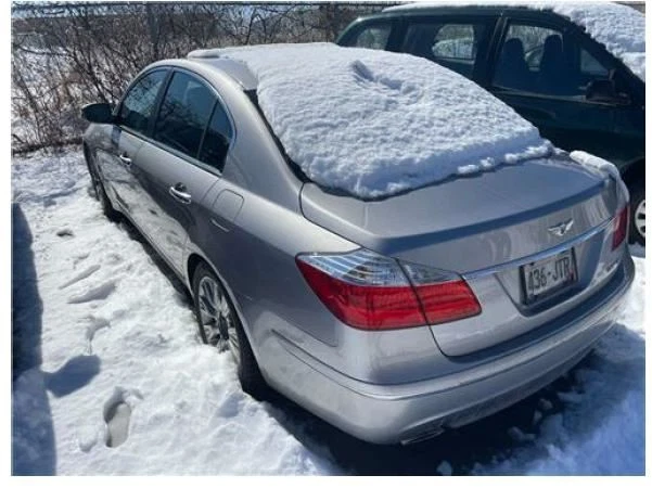 Passenger Right Sun Visor Sedan With Sunroof Fits 09-14 GENESIS 4051257 Foto 4 de 4