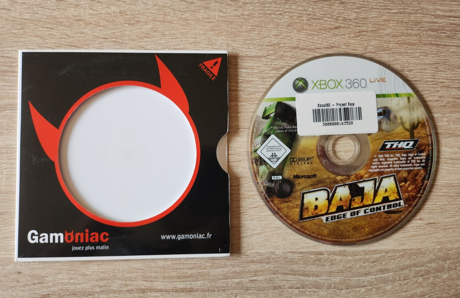 Jeu Xbox 360 - Baja Edge of Control - THQ 2008