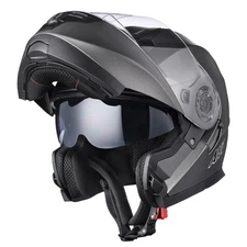 AHR RUN-M3 Modular Flip Up Helmet Full Face Dual Visor DOT Motorcycle Bike S