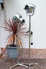 Stainless Steel and cast Aluminium Poles. Possibly re purpose for Theatre Lights