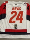 JSA COA SETH JARVIS Signed Autographed Carolina Hurricanes Hockey Jersey