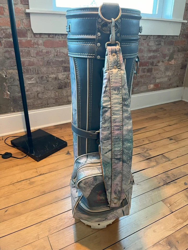 Bolsa de golf Cobra con 6 ranuras divisorias - retro vintage Foto 2 de 4