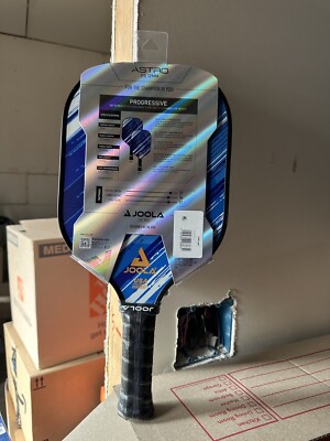 Raquette Pickleball JOOLA Astro 12 – Surface Fibre De Verre, Noyau Polymère Nid D'abeille, Certifiée USAPA, Bleu – Parfaite Pour Débutants Et Loisirs