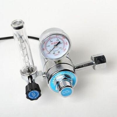 Electric CO2 Argon Gas Flowmeter Gauge Flow Meter Gage for Welder Regulator Co 2