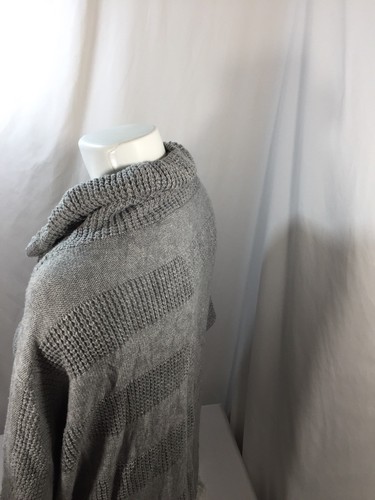 lane bryant Women Sweater Cotton Relaxed Gray Long Sleeve Size 14/16 Knitted - 第 9/12 張圖片