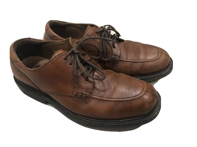 Florsheim men’s leather brown derby shoes size 8.5 Florsheim Comfortech Mens Size 8.5 Wingtip Brown Leather  main image 4