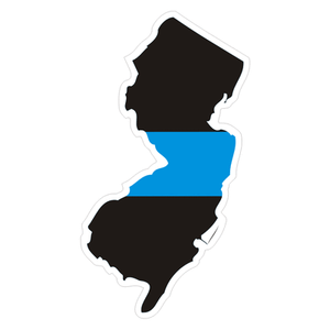 New-Jersey-NJ-State-Thin-Blue-Line-Police-Sticker-Decal-208-Made-in-U-S-A