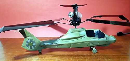 1998 Cox 049 SureStart Nitro Powered Comanche Freeflight Helicopter, Model 4421 - Picture 16 of 24