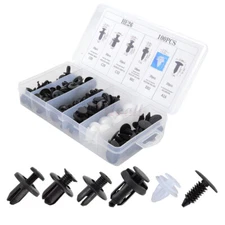 100 for GM 1595864, 1605396 Clips Fender Line Bumper Push Pin Retainer Fastener