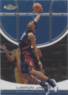 2005-06 Topps Finest - LeBron James #85 for sale | eBay