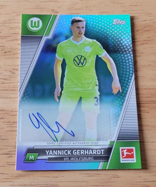 2021-22 Topps Bundesliga Autographs #BCAYG Yannick Gerhardt