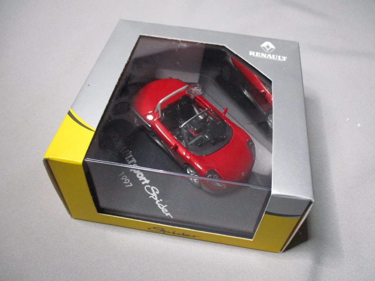 Miniature Vitesse 1/43 – Renault Spider Rouge (occasion, Très Bon état, Boîte Incluse)