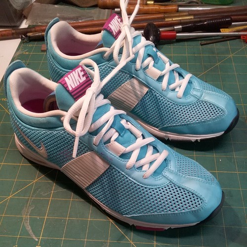 Nike Zoom midfit para mujer zapatos para correr 366193-411 Talla 10. usado  una vez | eBay