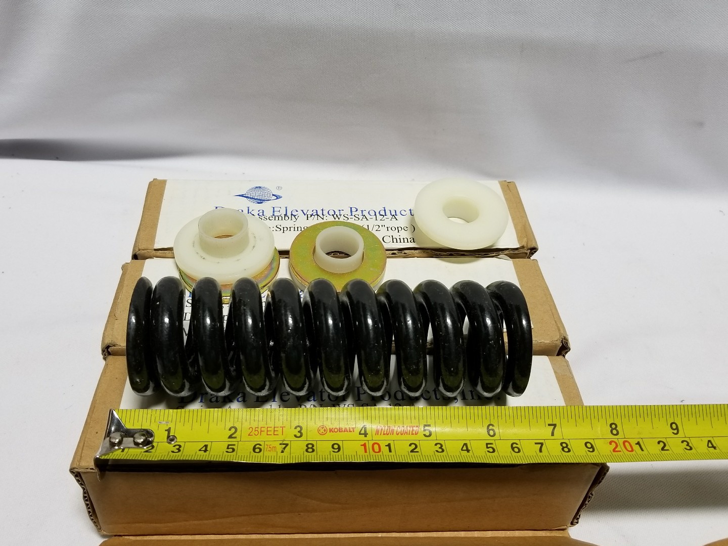 Lot of 4 Draka Elevator Spring Assembly-1/2