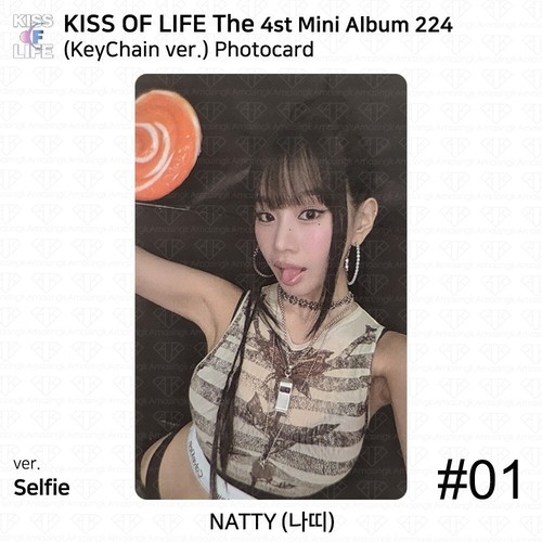 KISS OF LIFE 4th Mini Album 224 Magazine Keychain Digipack Official Photocard - Picture 54 of 63