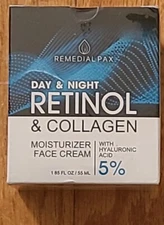 Retinol Cream for Face, Anti Aging Face Moisturizer for Women & Men, Day & Night