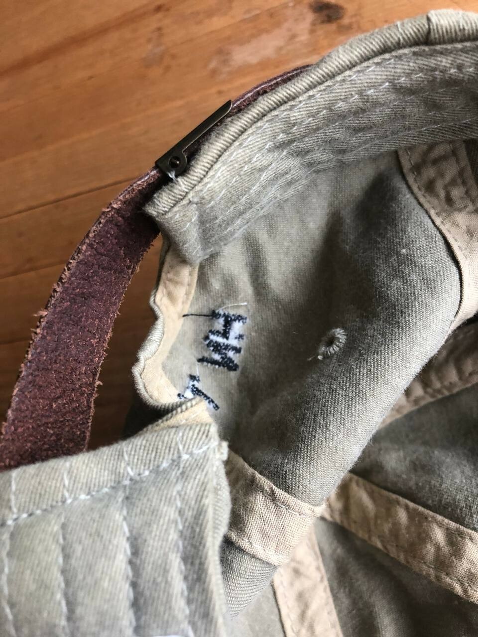 Adams The beach house Cap Hampton. NH Olive Green Adjustable