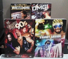 WWE - 4 Sets    (DVD)  Digipaks   LIKE NEW    see description for titles