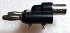 Pomona 1468 Isolation Adapter BNC Female Double Banana Plug with Solder Turret