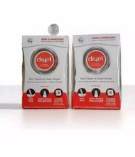 Dryel at Home Dry Cleaner Starter Kit with  Cleaning Cloths Fresh Scent Lot Of 2