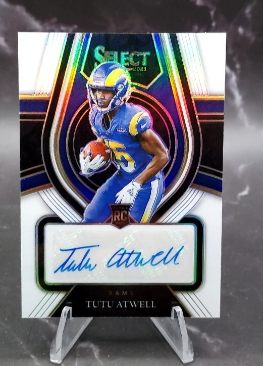 Tutu Atwell Panini Select Rookie Signatures #RSTAT White