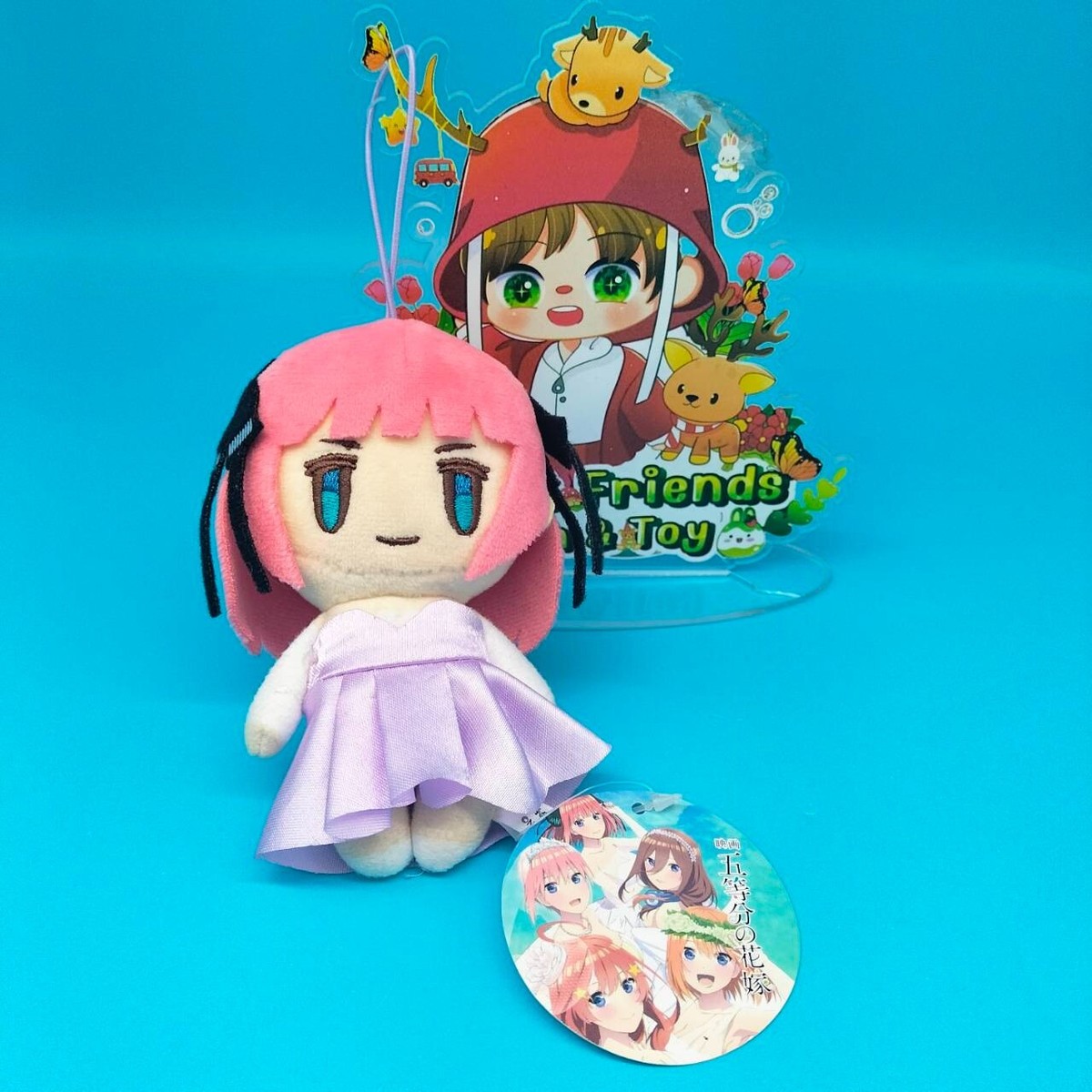 The Quintessential Quintuplets Nino Nakano Strap Mini Plush 4.5