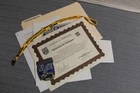 Gi joe collectors club 2003 convention exclusive paperwork, lanyard, and patch