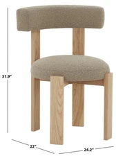 Safavieh SARALISA WOOD DINING CHAIR, Reduced Price 2172750992 SFV5033B