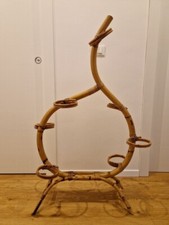 Pianta etagere bambù anni 50 stile Franco Albini