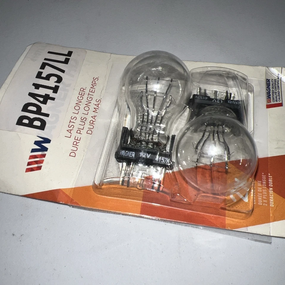 LOTE DE 2 BOMBILLAS WAGNER BP4157LL para Ford Lincoln Mazda Mercury Saab Foto 3 de 4