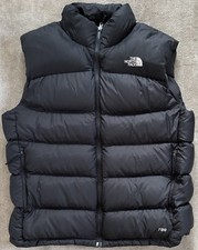 The North Face 700 Nuptse Gilet Black Men’s Large Down Puffer Vest