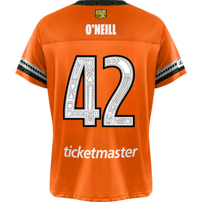 BRENNAN O'NEILL #42 DENVER OUTLAWS 2025 INDIGENOUS HERITAGE LACROSSE JERSEY