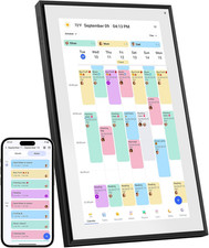 15.6 Inch Digital Calendar Wall Planner 2026-2027 HD Touchscreen Smart Photo D