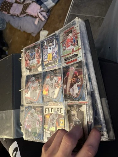 50 Pages 2020-24 Sports Card Binder Full Rookies, Unsearched Sports Collection