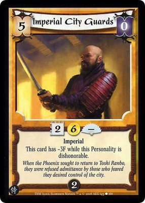 Imperial City Guards - The Heaven's Will - Legend of the Five Rings CCG