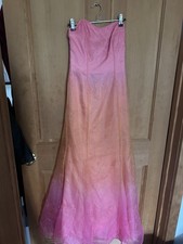 Vintage Morgan And Co Pink Glitter Homecoming Prom Formal Dress Size 3/4