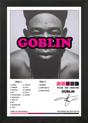 Tyler, der Schöpfer - Kobold Album gerahmtes Wandbild Poster Leinwanddruck Bild